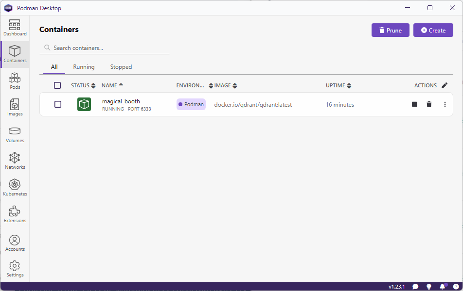 Podman Desktop